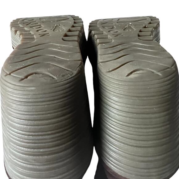 Fly London Yebi Suede Wedge Ankle Booties In Rich Brown Size 10 - Picture 12 of 12